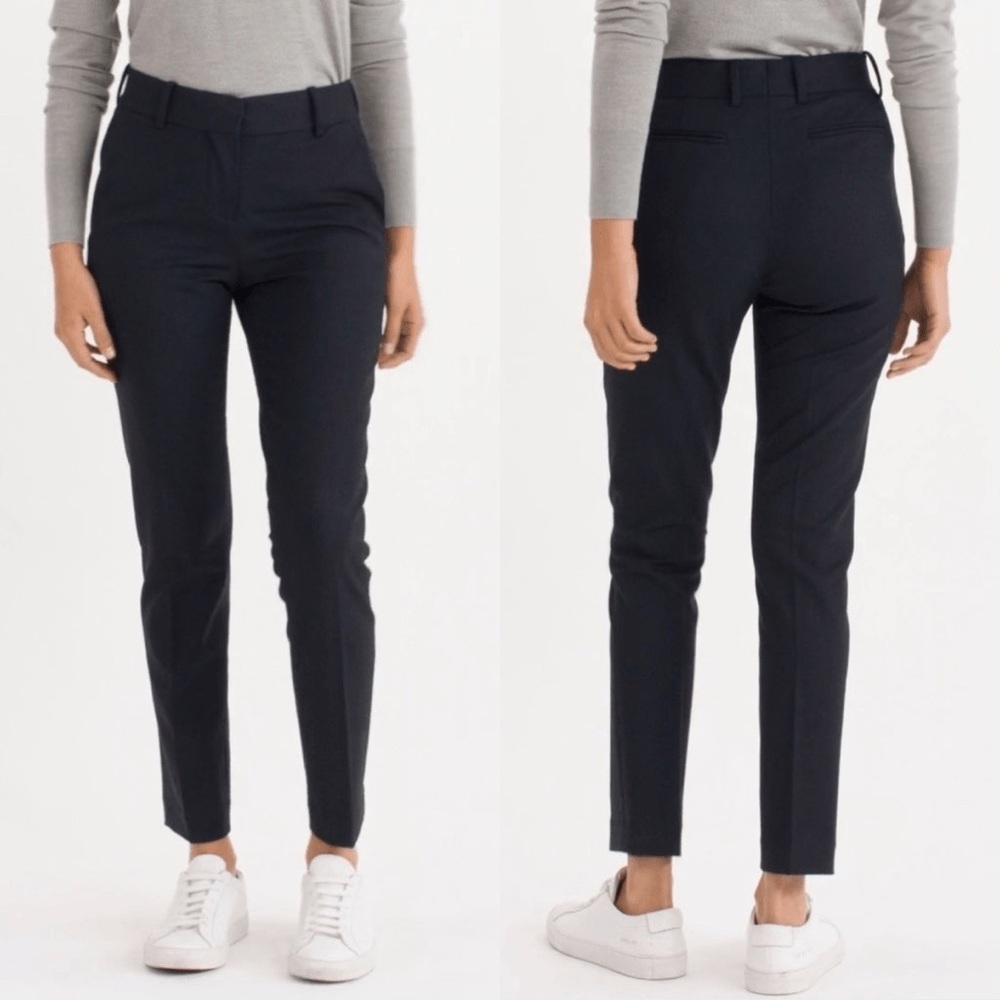 Everlane Slim Wool Pant NWT Size 2 Black | Tailored Work Trouser